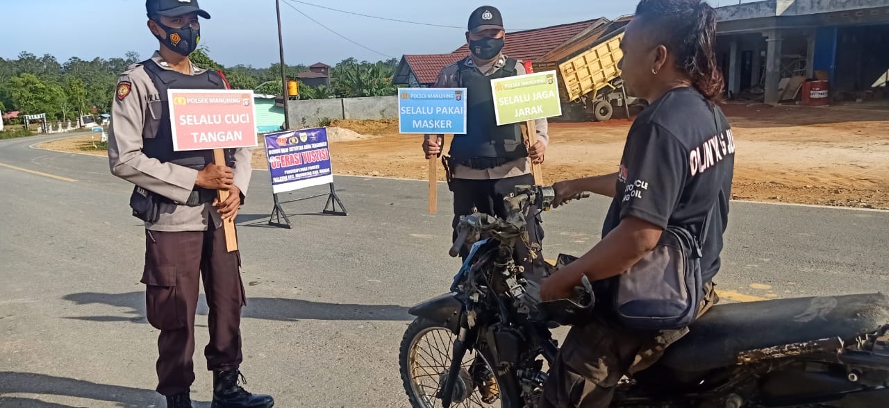 Polsek Rungan Gencar Edukasi Tentang Saber Pungli