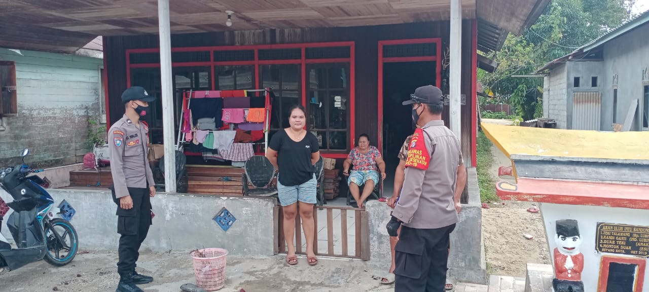 Ini Tujuan Polsek Sepang Sambangi Pemukiman Warga