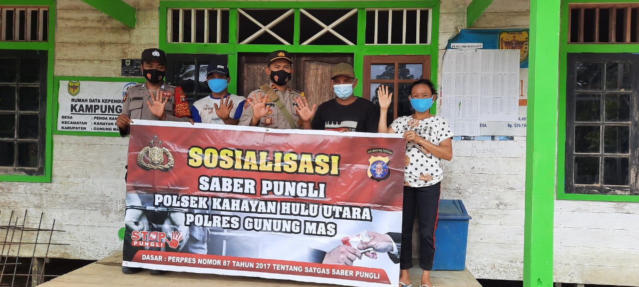 Kapolsek Kahut Ajak Masyarakat Bersama Perangi Pungli