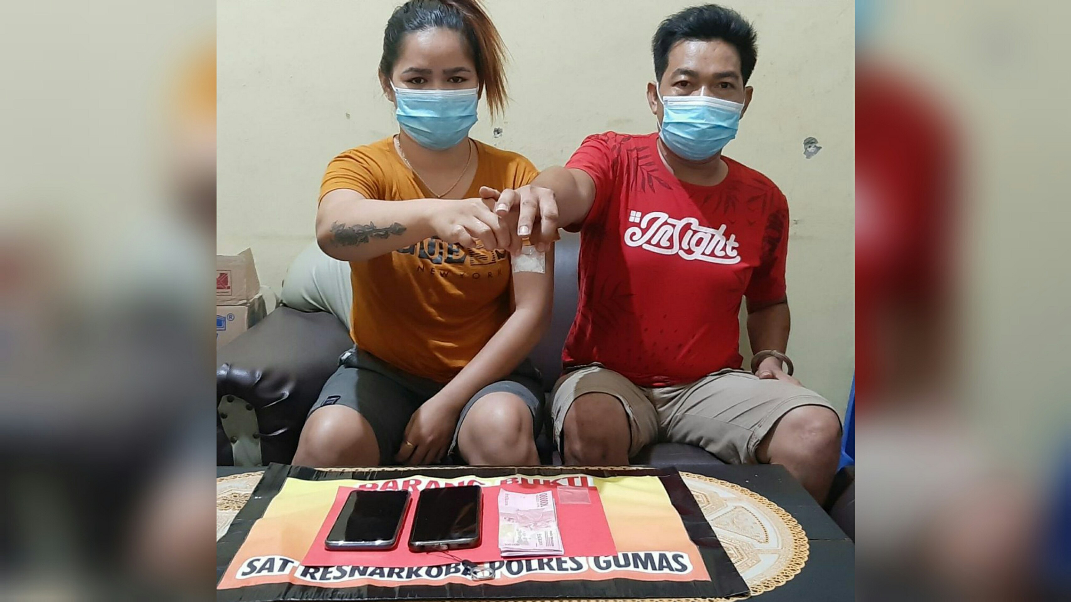 Polres Gumas Kembali Tangkap Pengedar Sabu