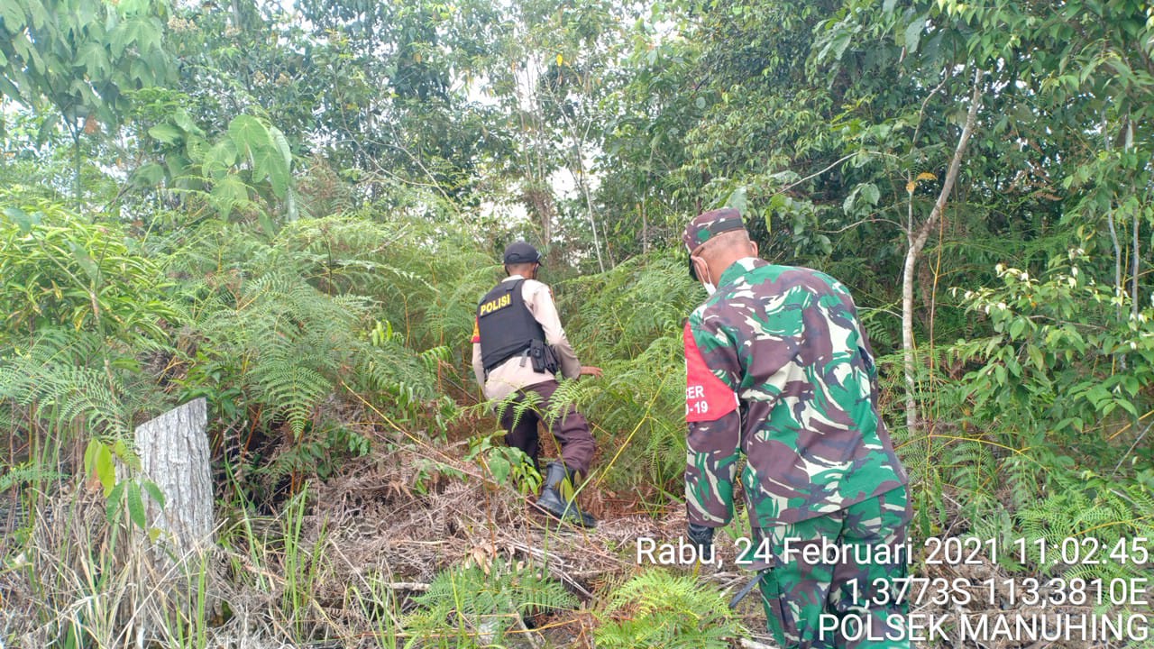 TNI/Polri Aktif Patroli Karhutla