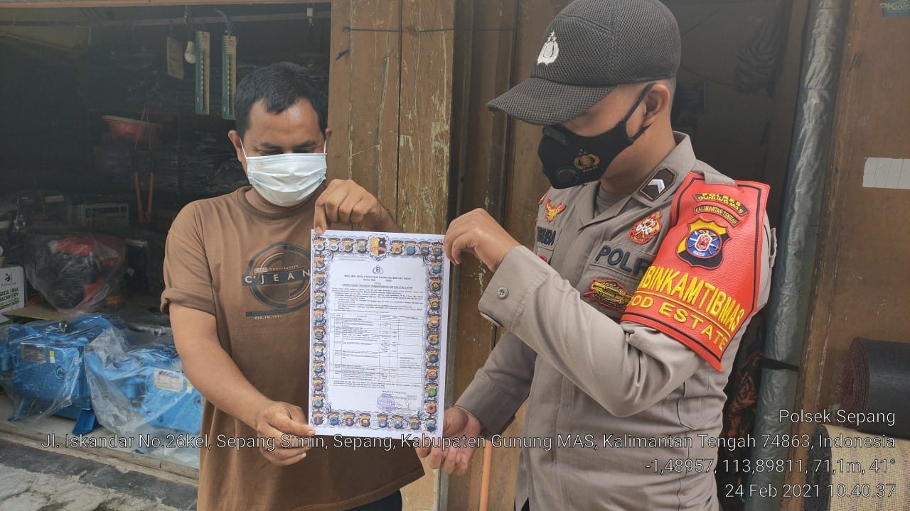 Ini Cara Polsek Sepang Antisipasi Karhutla