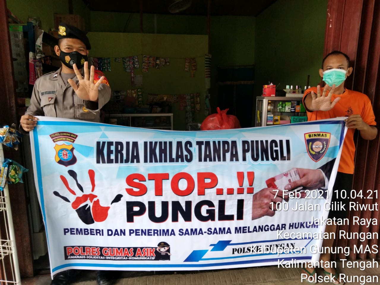 Imbauan Larangan Pungli Terus Disosialisasikan