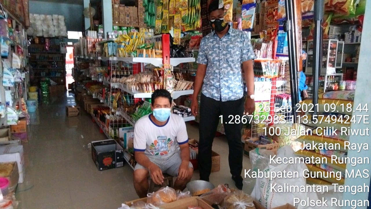 Polsek Rungan Aktif Pantau Harga Sembako Polsek Rungan Aktif Pantau Harga Sembako
