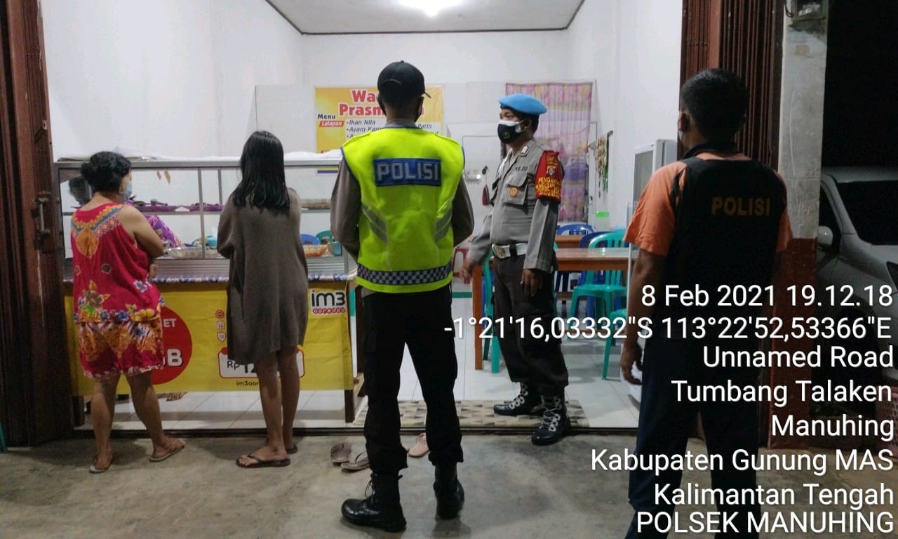 Sambang Dialogis, Ini yang Disampaikan Polsek Manuhing