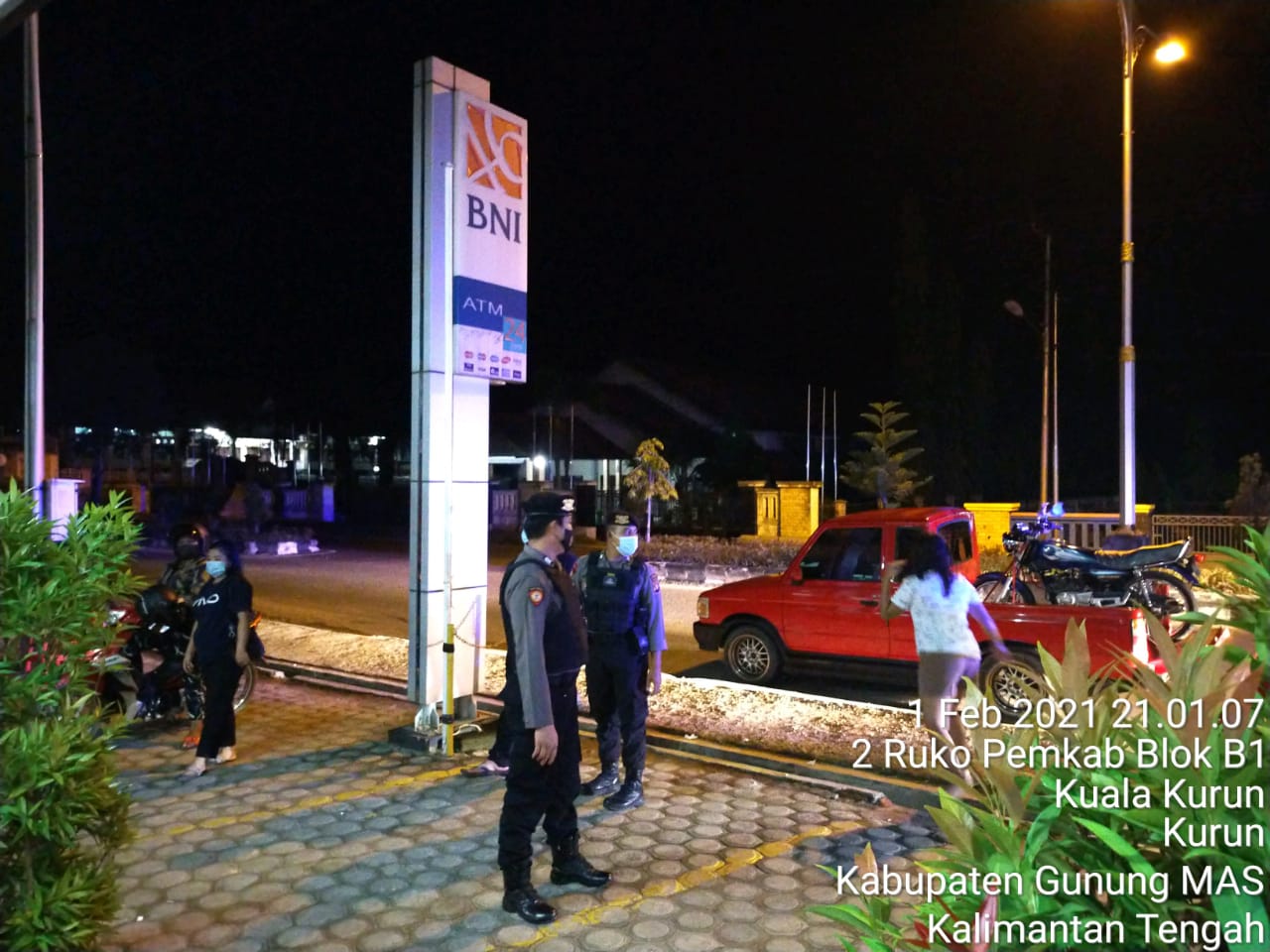 Polres Gumas Rutin Patroli Malam Hari