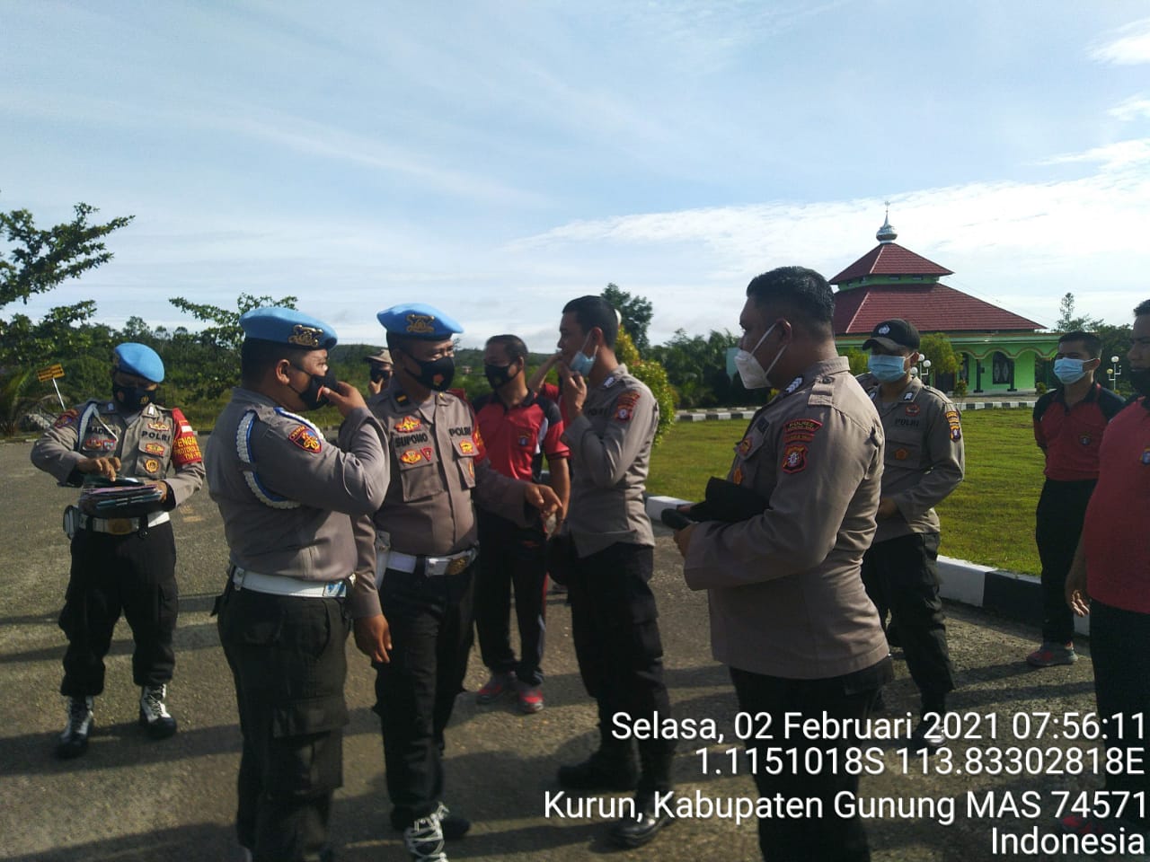 Propam Polres Gumas Gelar Gaktiblin