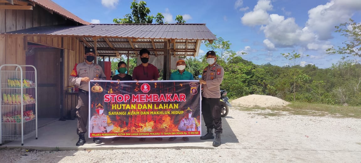 Rutin Edukasi Bahaya Karhutla