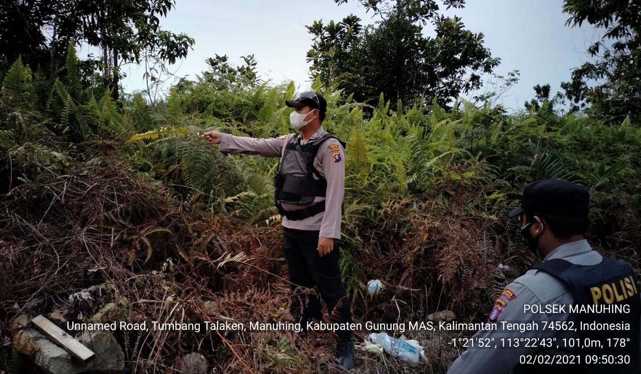 Antisipasi Karhutla, Polisi Kontrol Embung Antisipasi Karhutla, Polisi Kontrol Embung