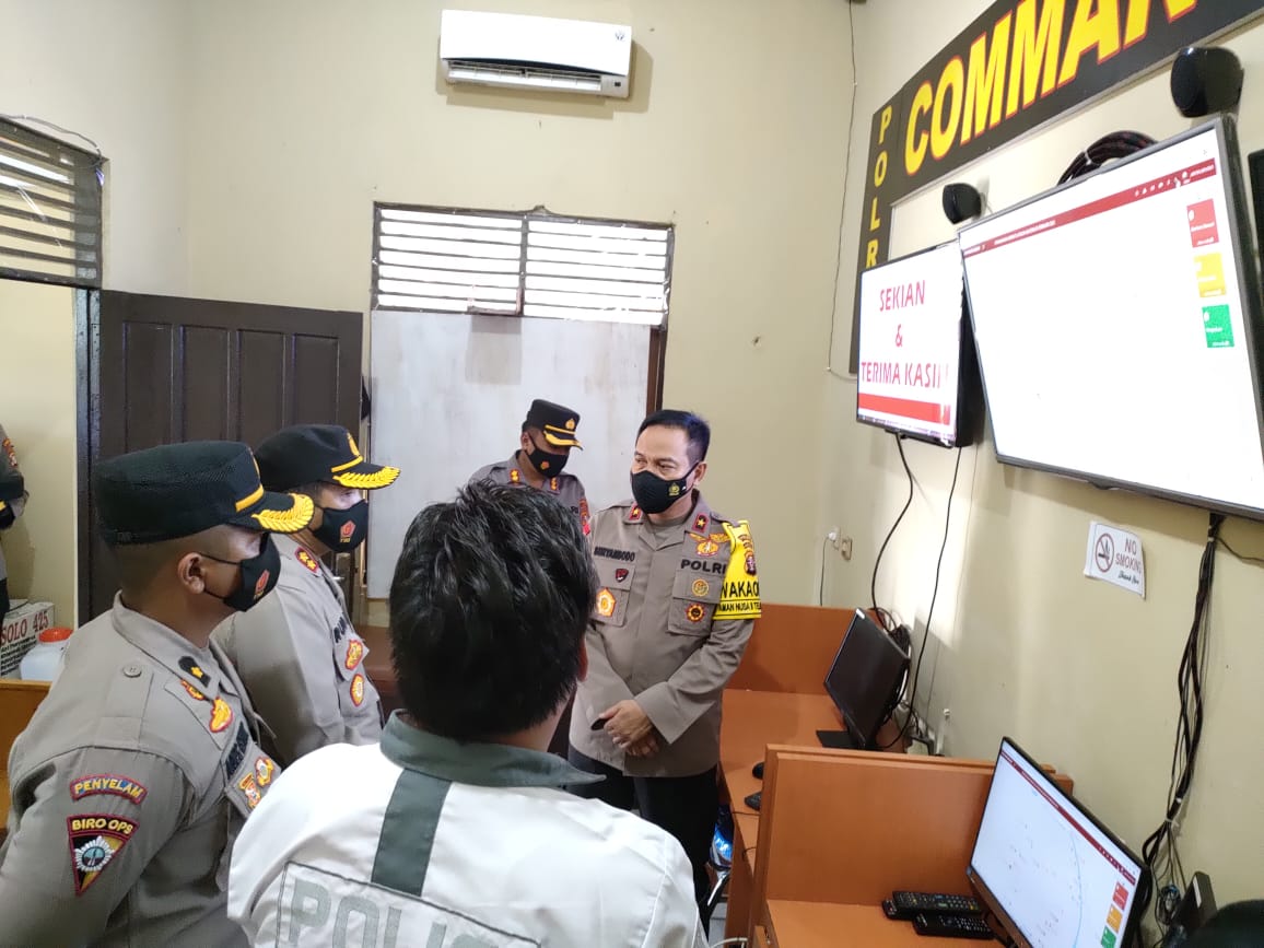 Wakapolda Jelaskan Fungsi Ruang Command Center