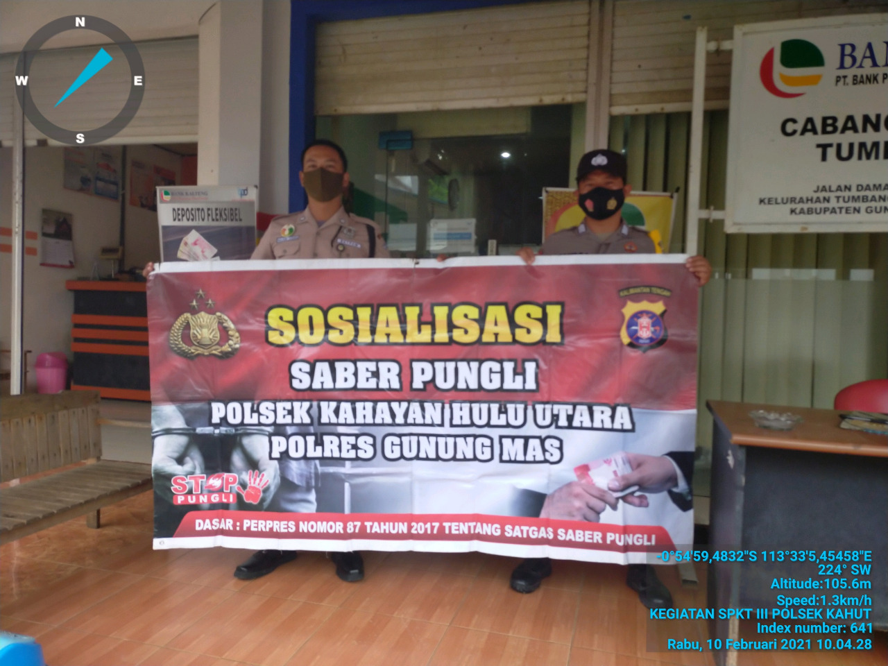 Terkait Pungli, Ini Pesan Polsek Kahut