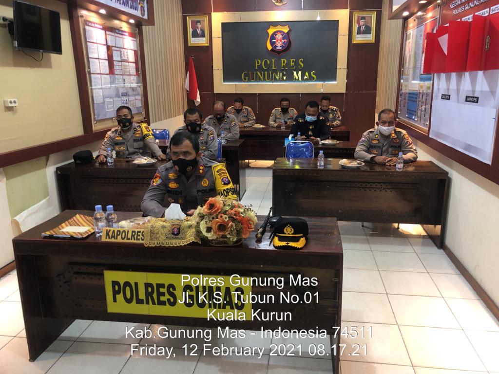Polres Gumas Saksikan Launching Pasar Tangguh