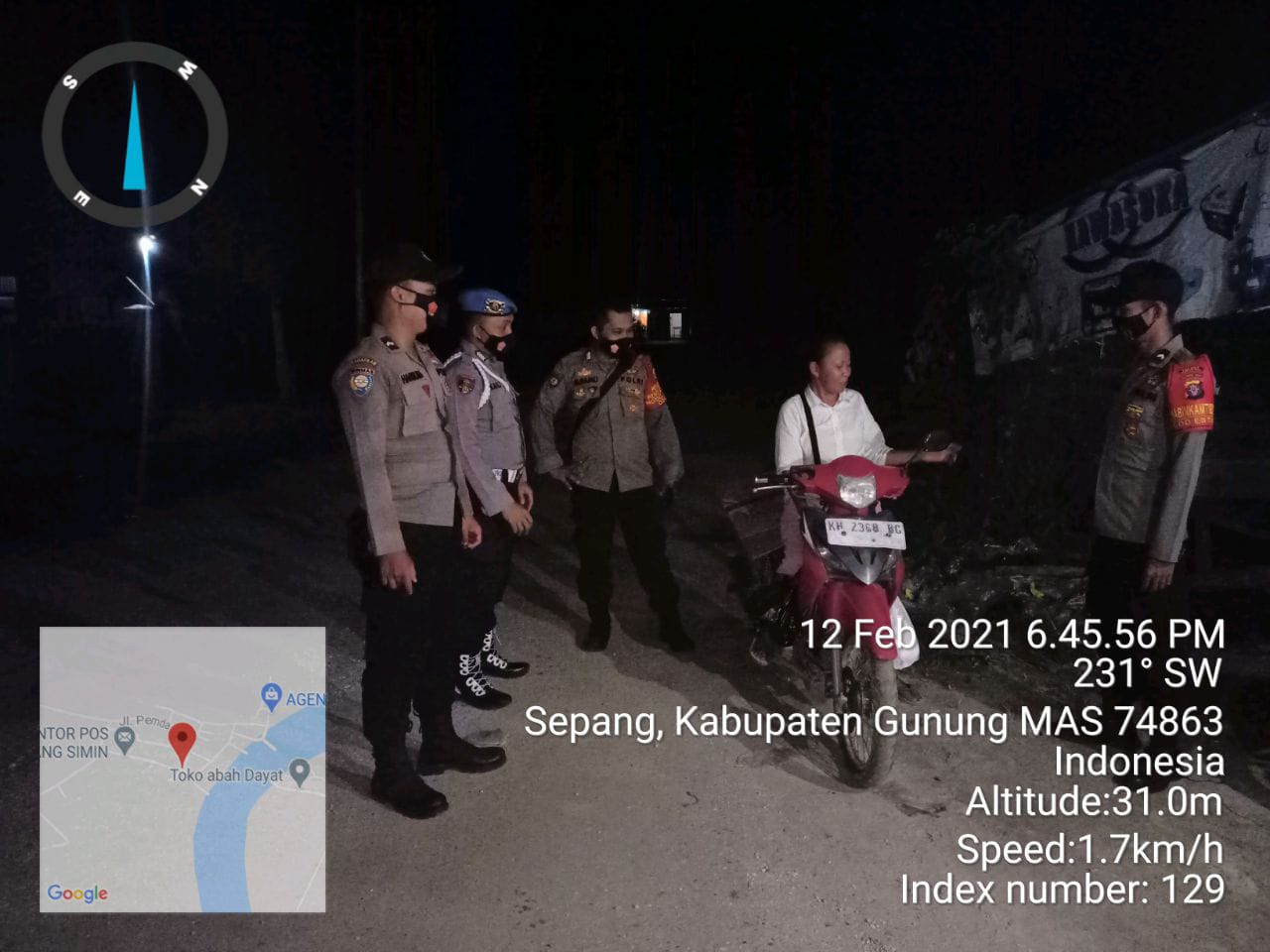 Polsek Sepang Kembali Gelar Ops Yustisi