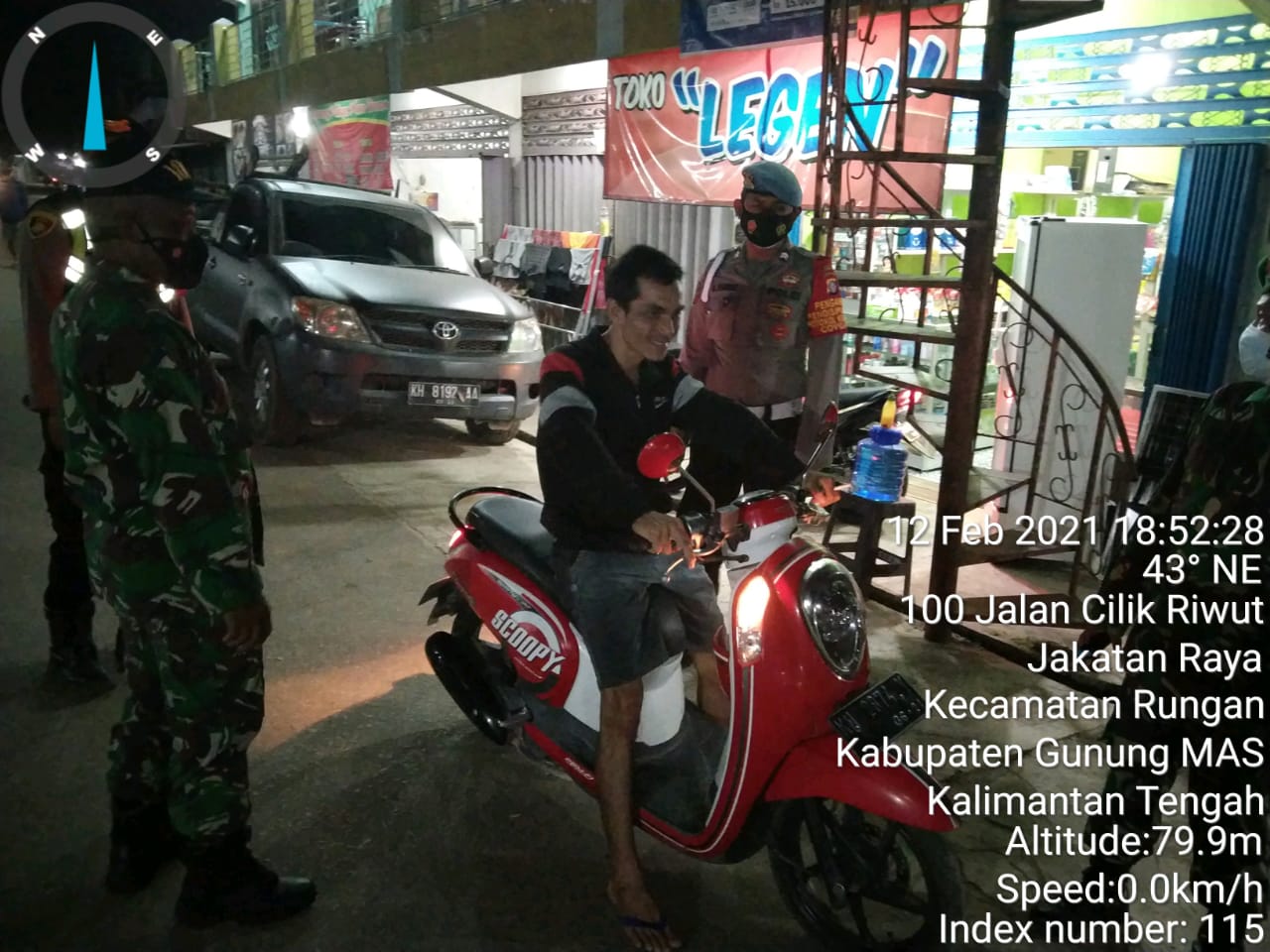 Polsek Rungan Aktif Patroli Kamtibmas