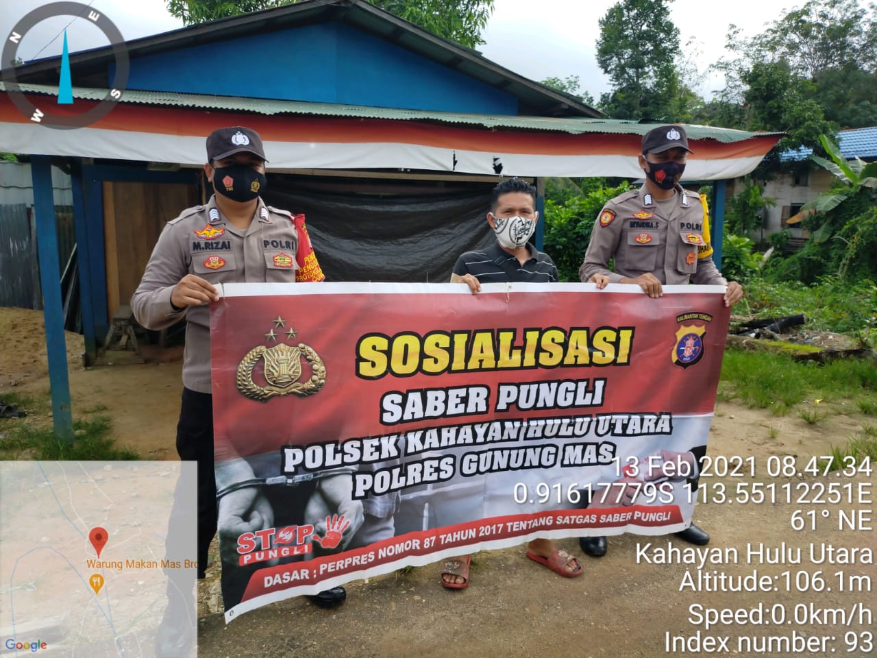 Polisi Aktif Sosialisasikan Saber Pungli