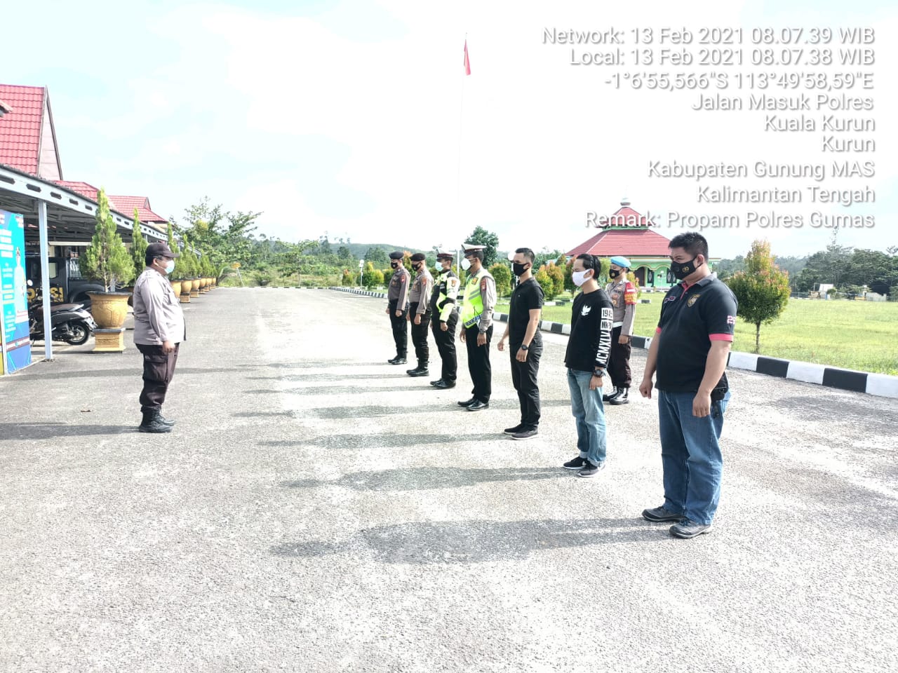 Ini Cara Polres Gumas Serah Terima Jabatan