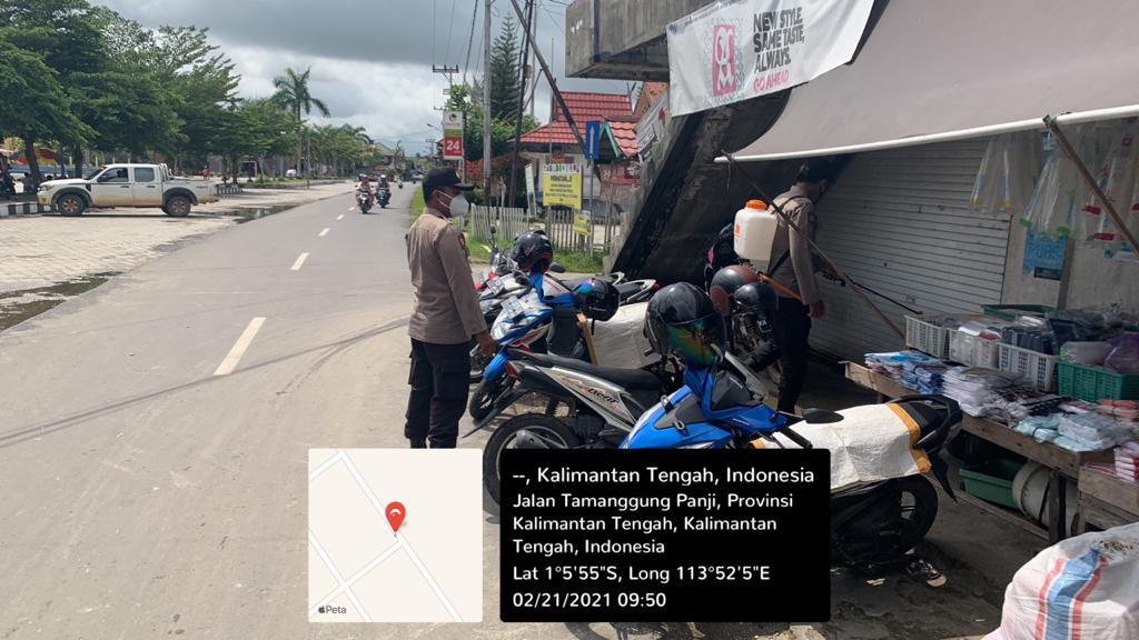 Giliran Pasar Lama Kurun Disterilisasi
