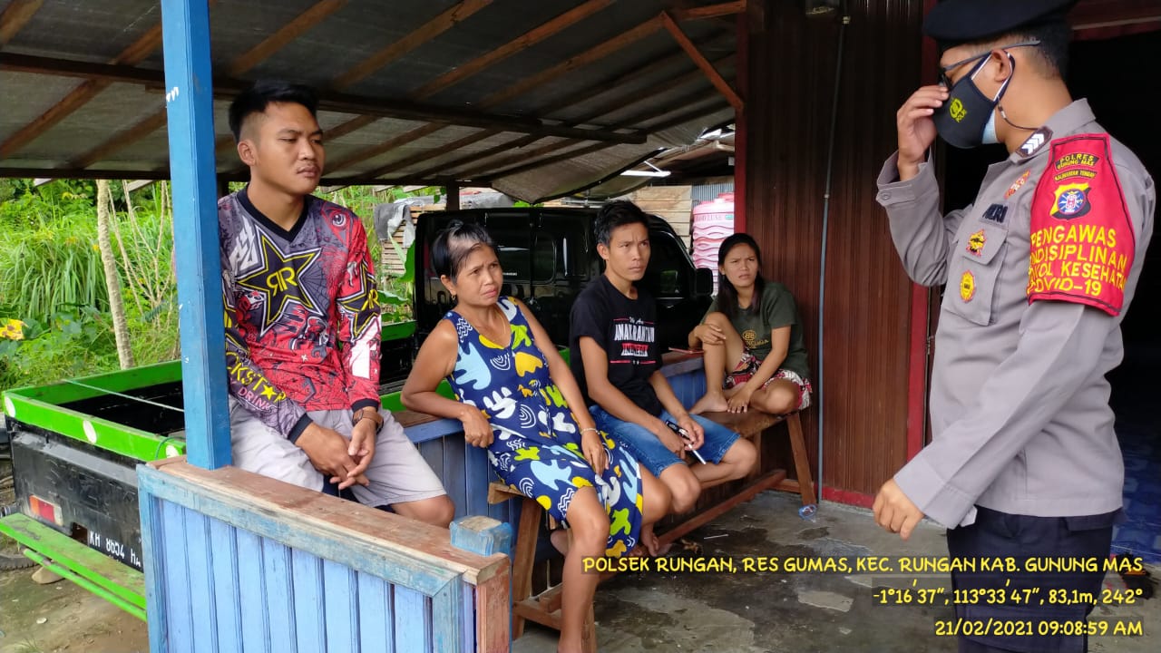 Terkait Covid-19, Ini Pesan Kapolsek Rungan
