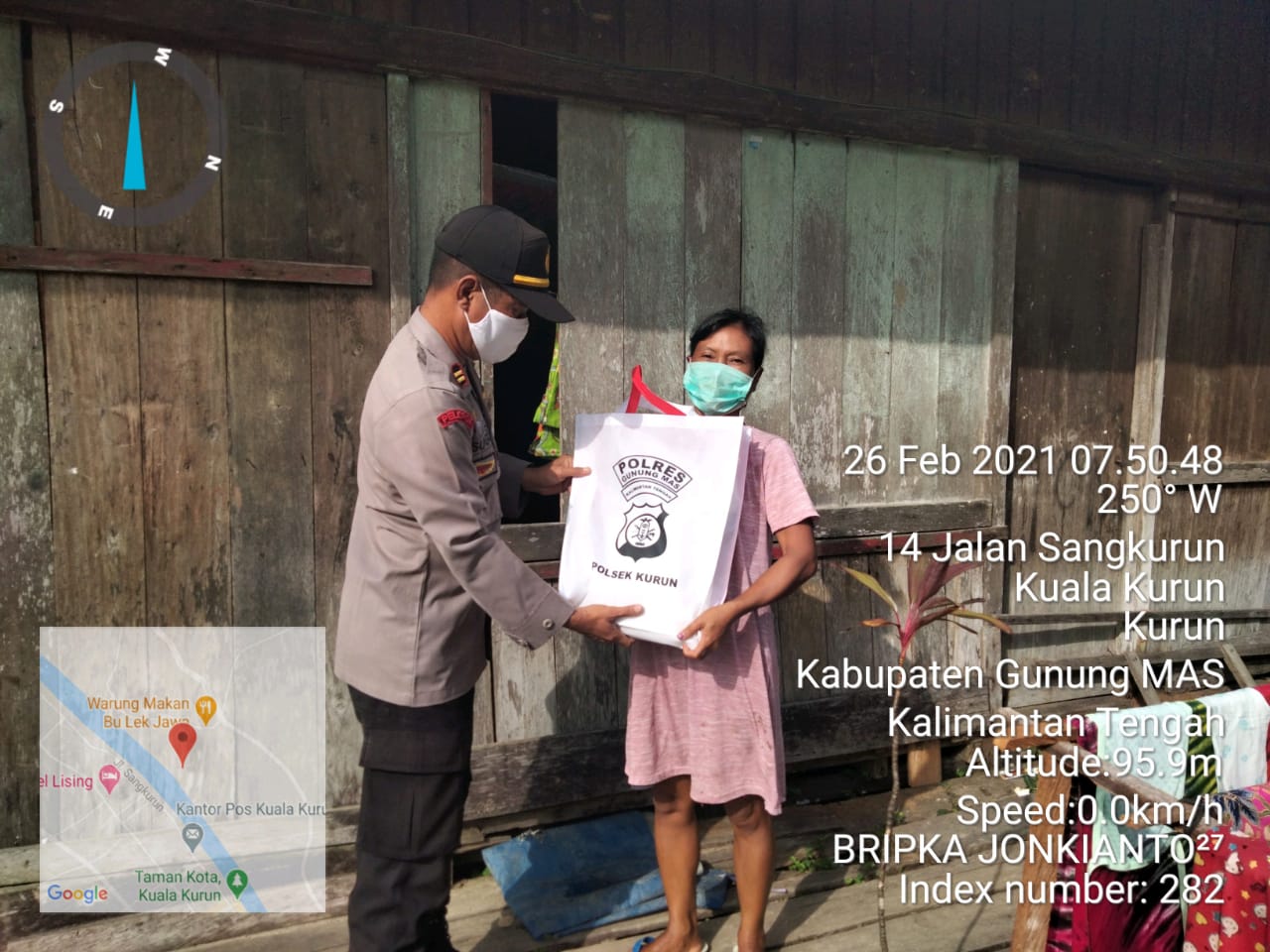 Ini Bentuk Program Jumat Berkah Polsek Kurun