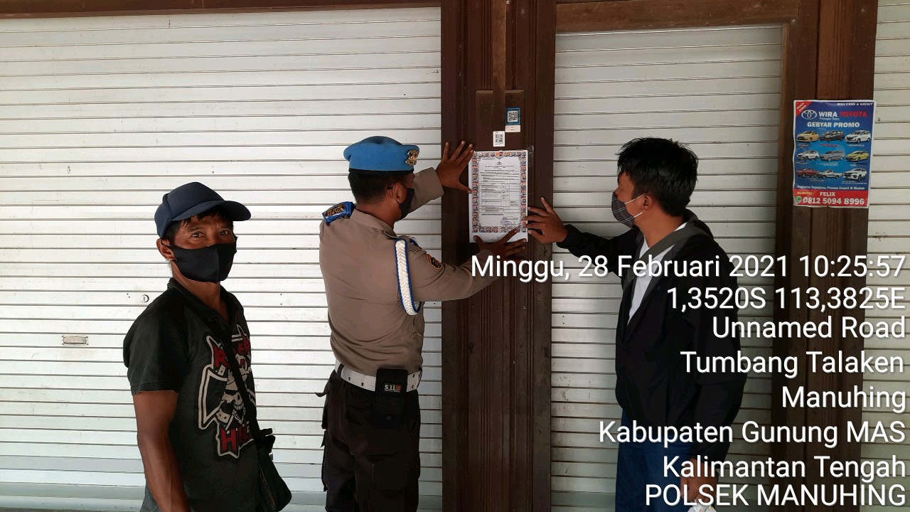 Polsek Manuhing Rutin Edukasi Larangan Bakar Lahan Polsek Manuhing Rutin Edukasi Larangan Bakar Lahan
