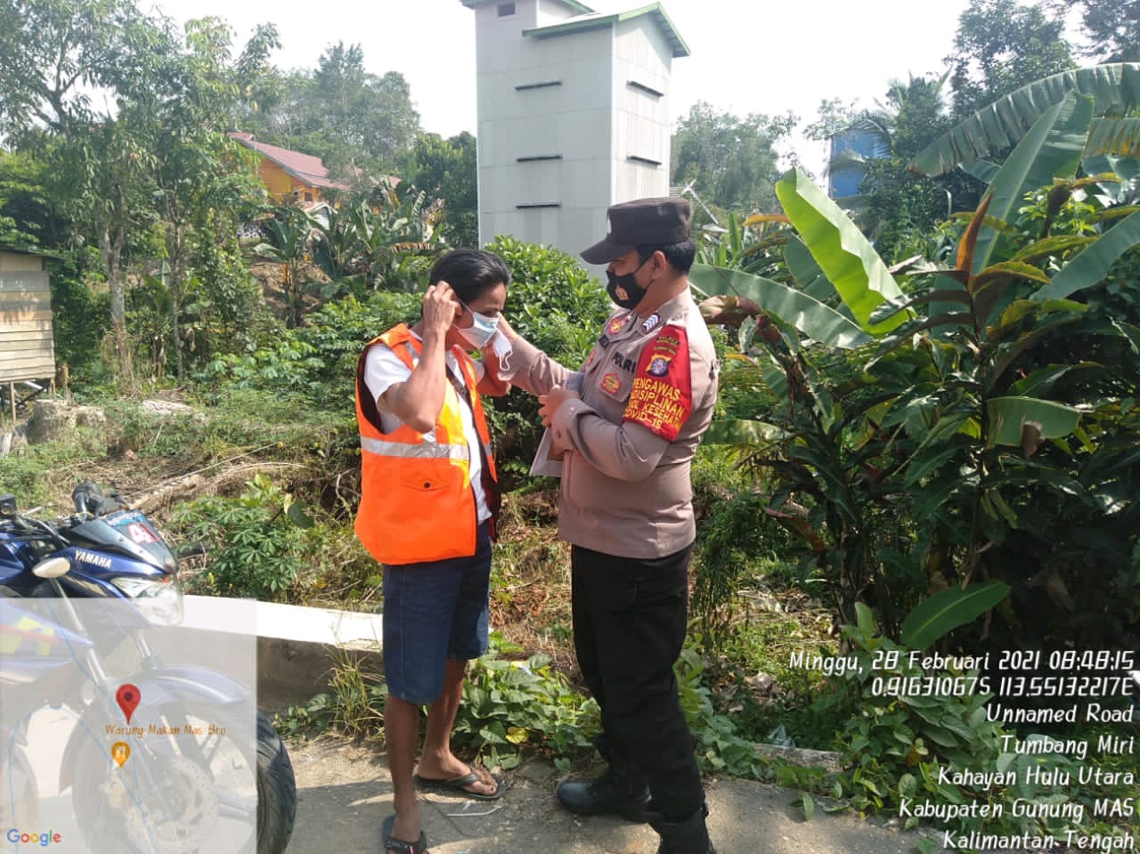 Polsek Kahut Imbau Warganya Patuhi Prokes