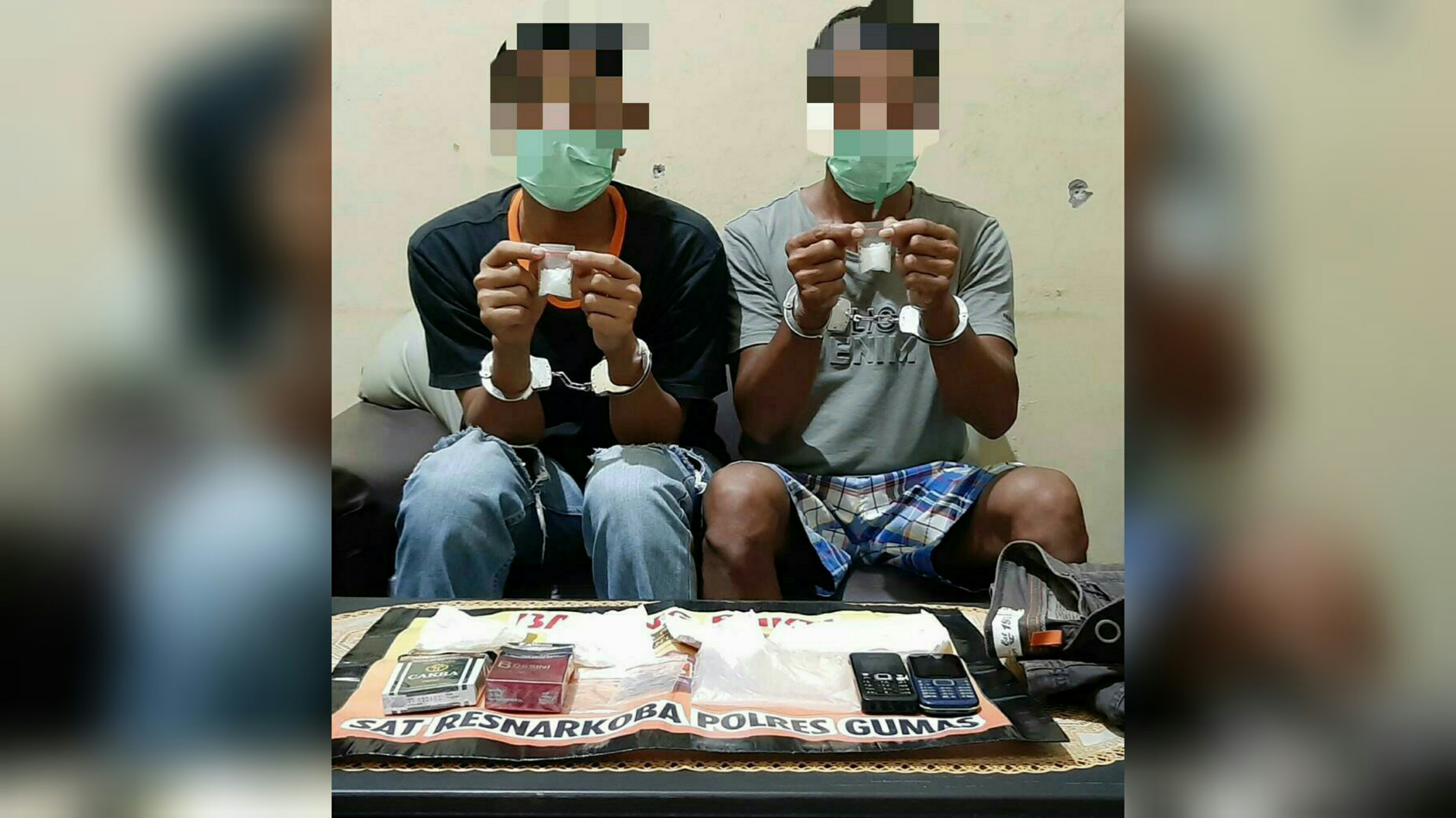 Satres Narkoba Polres Gumas Kembali Tangkap Terduga Pengedar Sabu