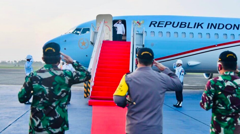 Presiden RI Joko Widodo Tinjau Langsung Dampak Bencana NTT