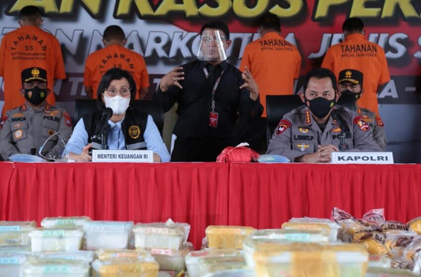 Polri Berhasil Bongkar Gembong Narkotika Jaringan International