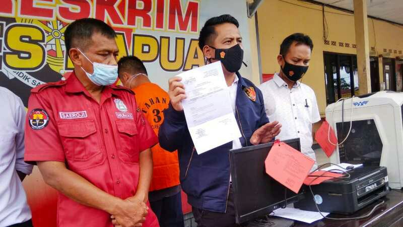 Lantaran Palsukan Rapid Tes Antigen Lulusan D -3 Keperawatan Diborgol Polisi
