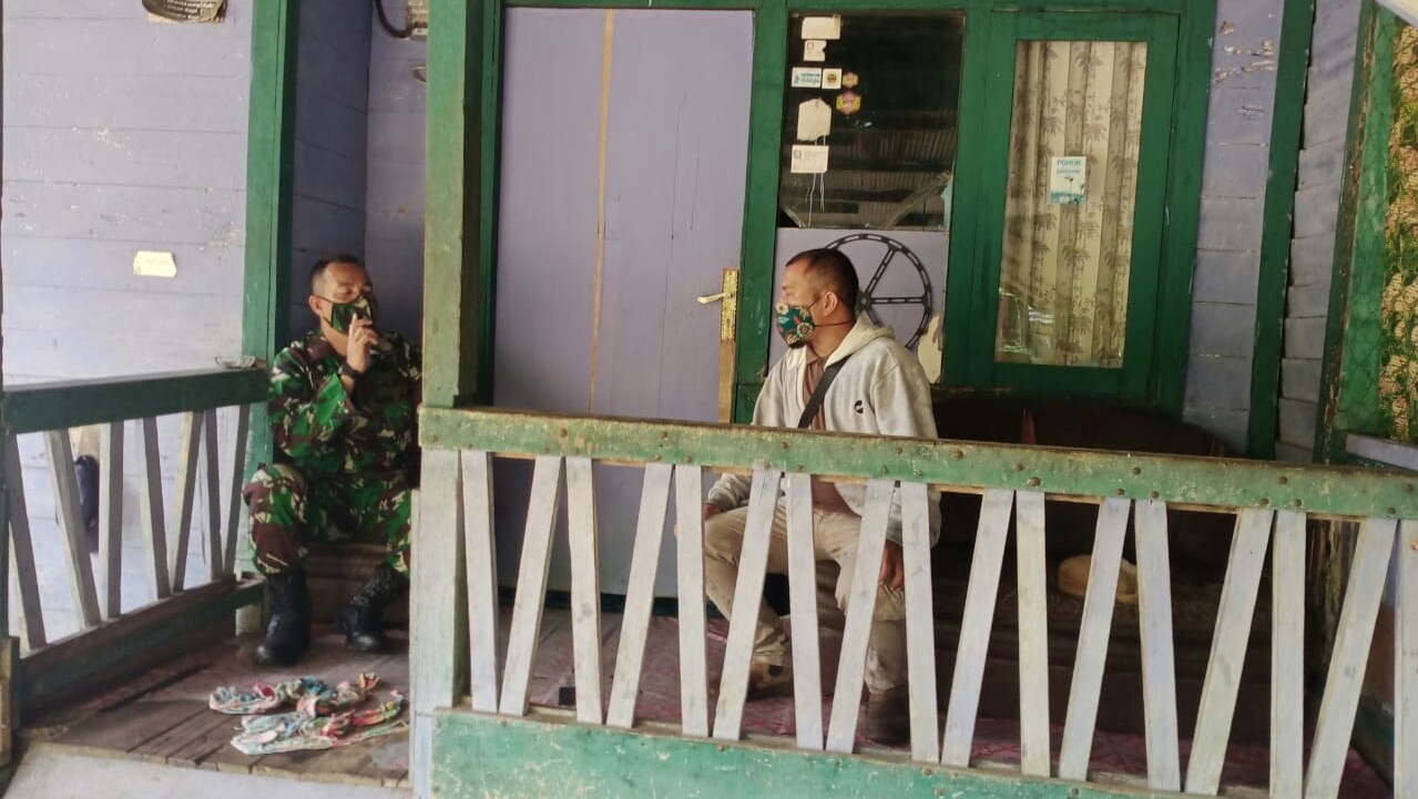 Serka Suparjo : Lakukan Komsos dan Ajak Masyarakat Jalankan Prokes