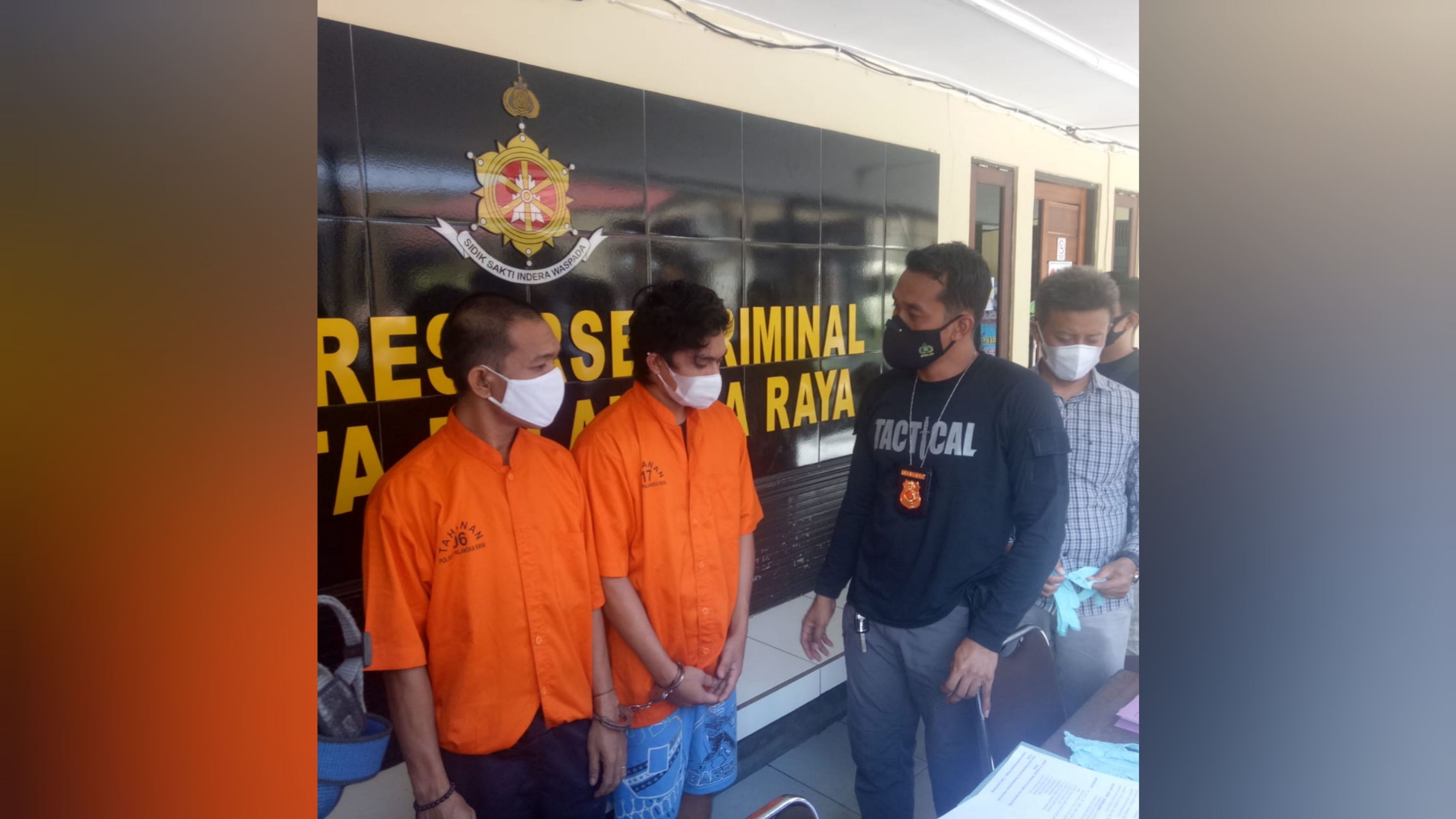 Polres Palangka Raya Bikin Kapok Dua Maling