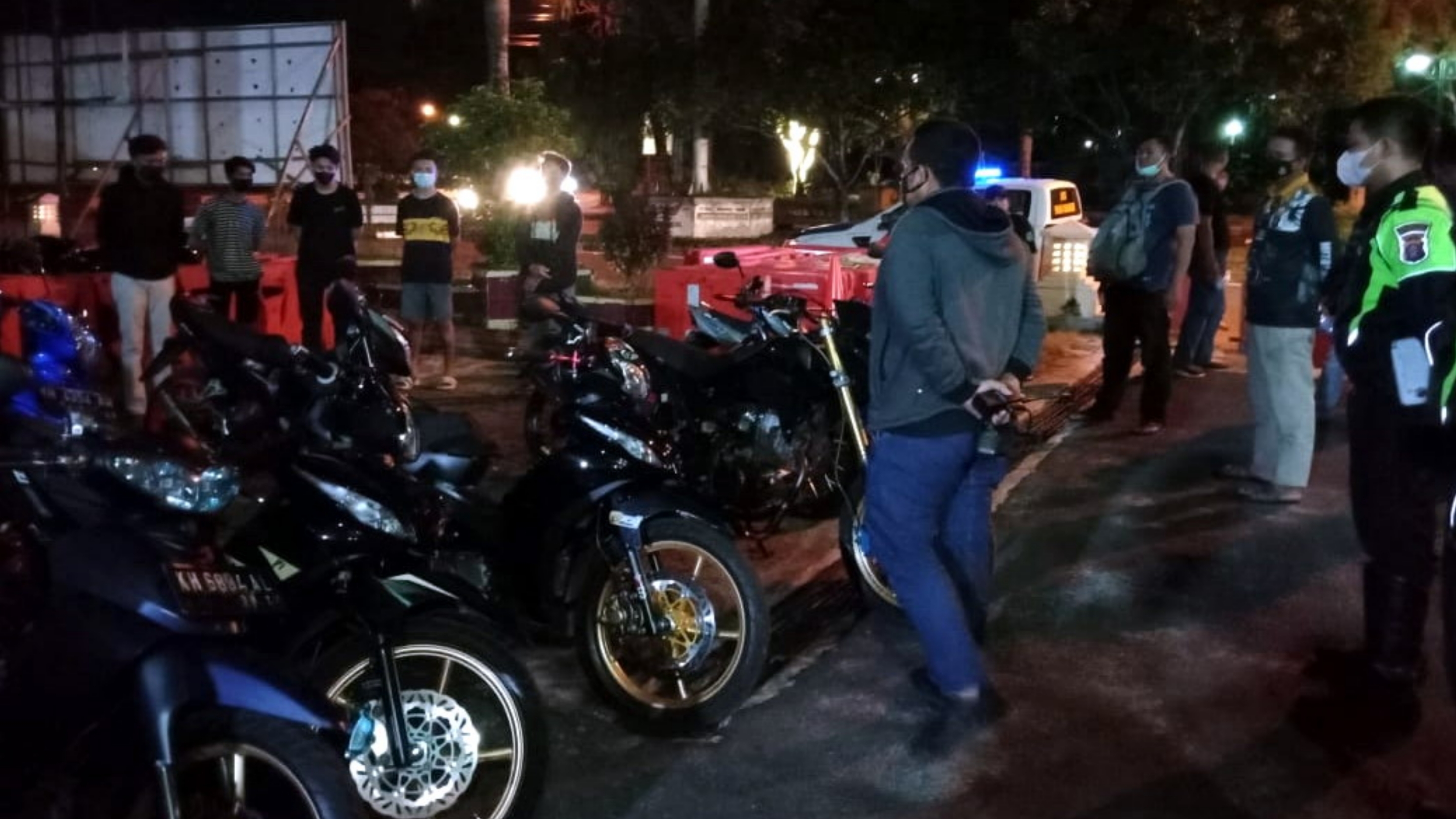 Bikin Resah Warga, Motor Knalpot Brong Diamankan Polisi