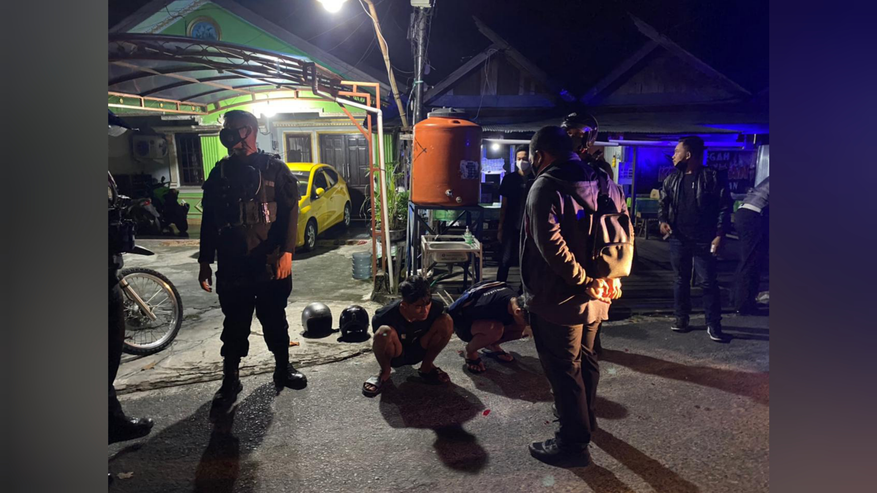 Takut Disetop, Dua Remaja Mabuk Tabrak Tim Patroli Raimas