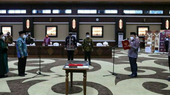 H. Nuryakin Resmi Jabat Pj. Sekda Provinsi Kalteng