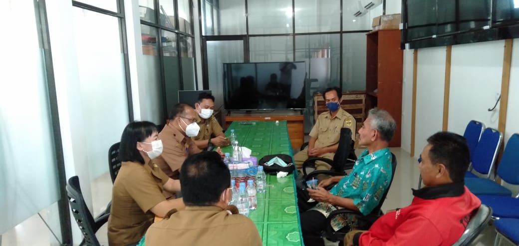 Kunjungi Diskominfosantik Gumas Perkuat Pelayanan Publik