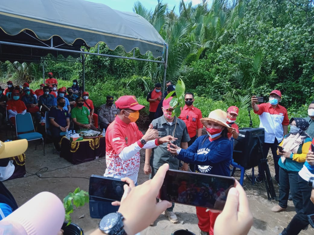 Polairud Polda Kalteng Hadiri Kegiatan Penanaman Hutan Magroove