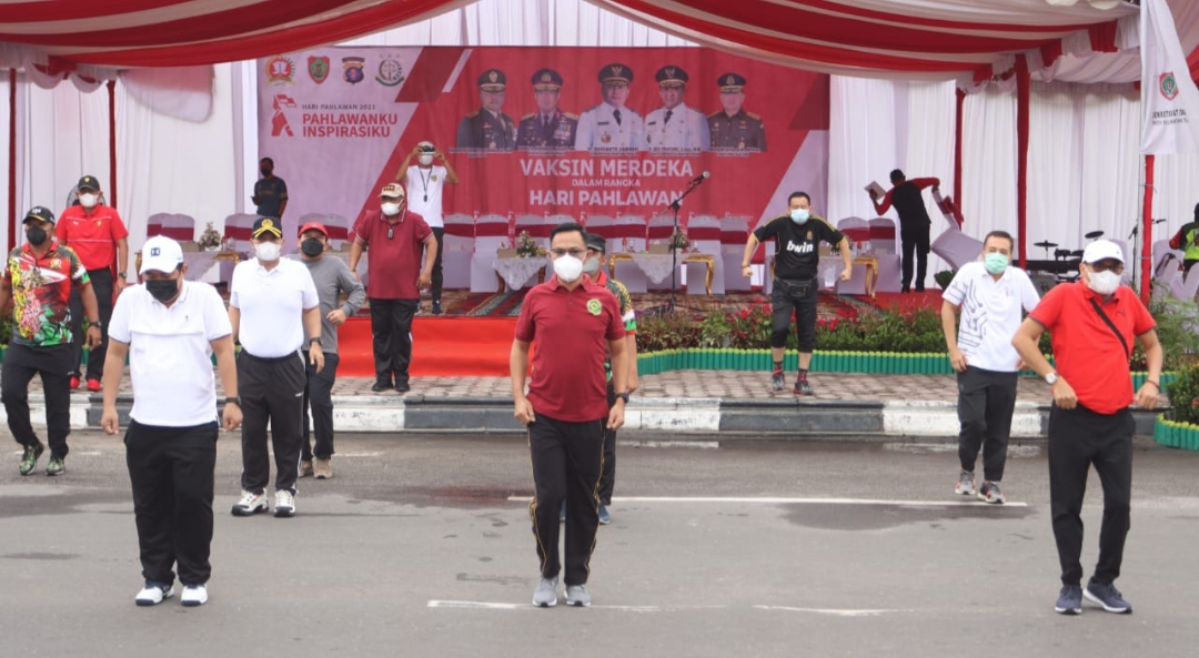 Polda Kalteng Gelar Vaksinasi Di Bunbes