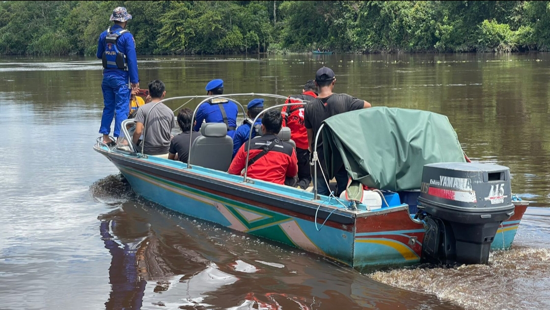 Pekerja Rotan Tenggelam di Sungai Cempaga Sampit