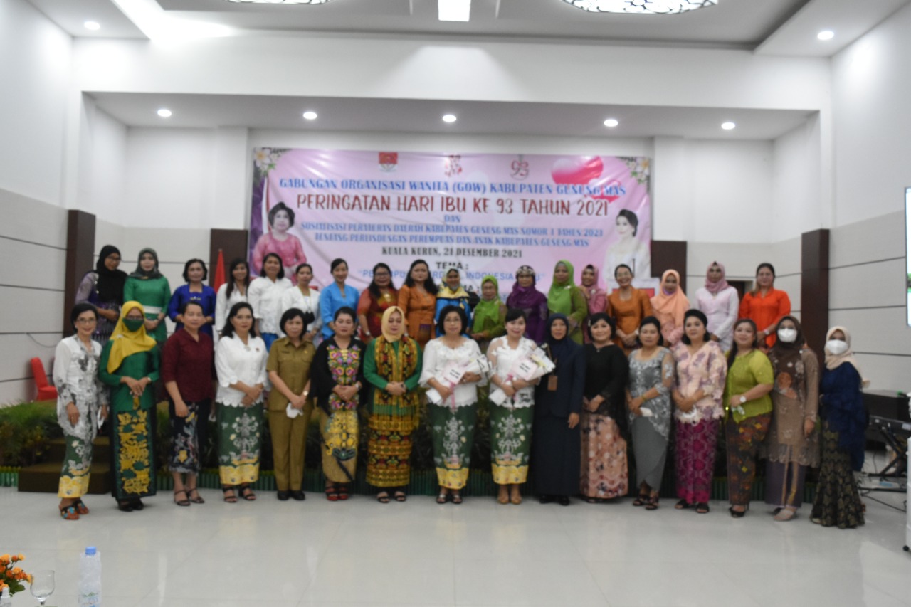 Peringati Hari Ibu Ke-93, Ini Pesan Ketua GOW Gumas