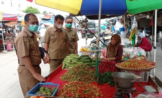 Disperindagkop Kota Palangka Raya Pantau Harga Barang Pokok