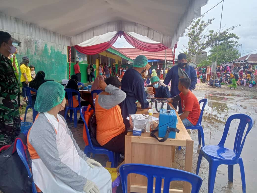 Desa Sei Asam Gelar Vaksinasi