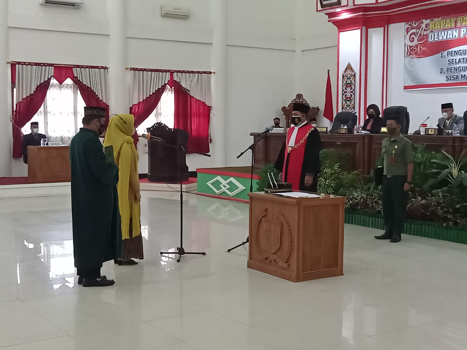 DPRD Barsel Gelar Paripurna Pelantikan PAW