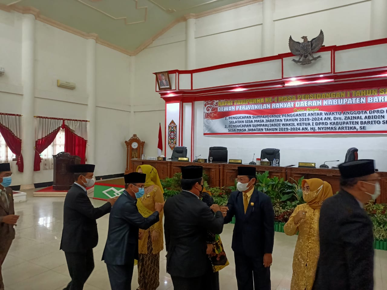 Usai Dilantik, Ini Harapan Kedua Anggota PAW Barsel