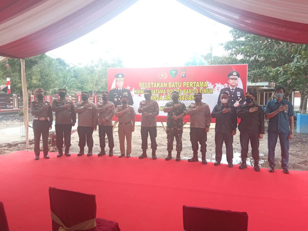 Kunjungan Pertama Di Bartim, Kapolda Kalteng Disambut Langsung Bupati Ampera A.Y Mebas