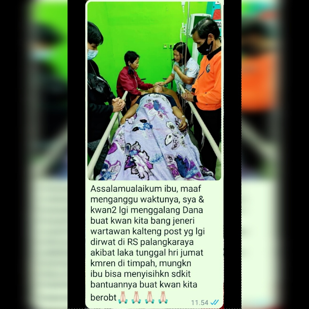 Penggalangan Dana Untuk Wartawan Jeneri Fiktif