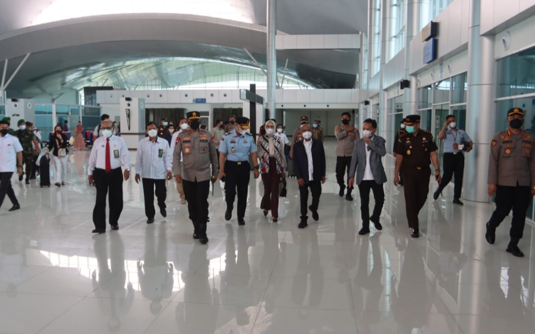 Kapolda Kalteng Sambut Kunjungan Komisi III DPR RI