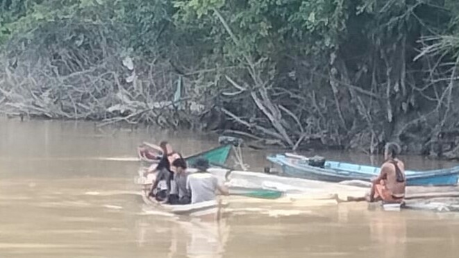 Diduga Terseret Arus Bocah di Temukan Tewas di Sungai Rungan