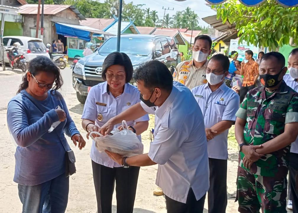 Atasi Infliasi, Pemkab Gumas Buka Pasar Penyeimbang