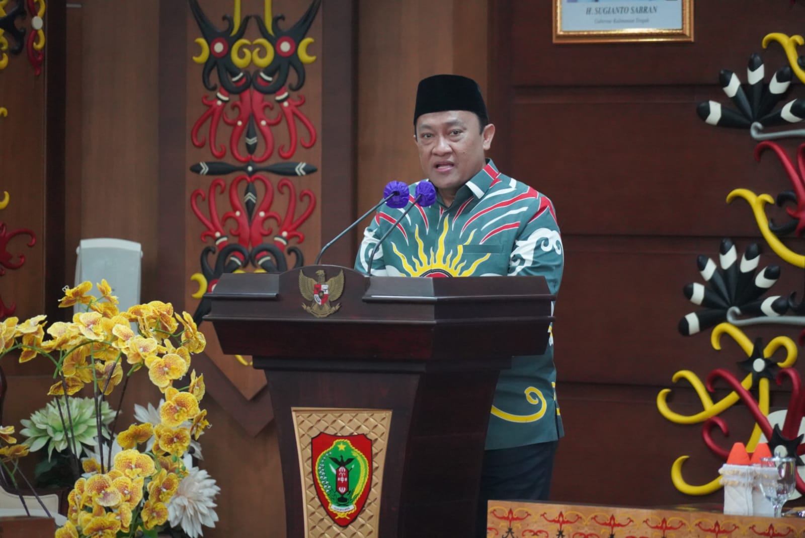 Peserta Kafilah MTQ Kalteng Resmi Diberangkatkan