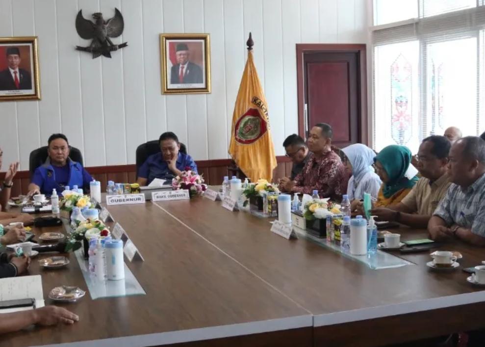Gubernur Pimpin Rakor Satgas Pangan